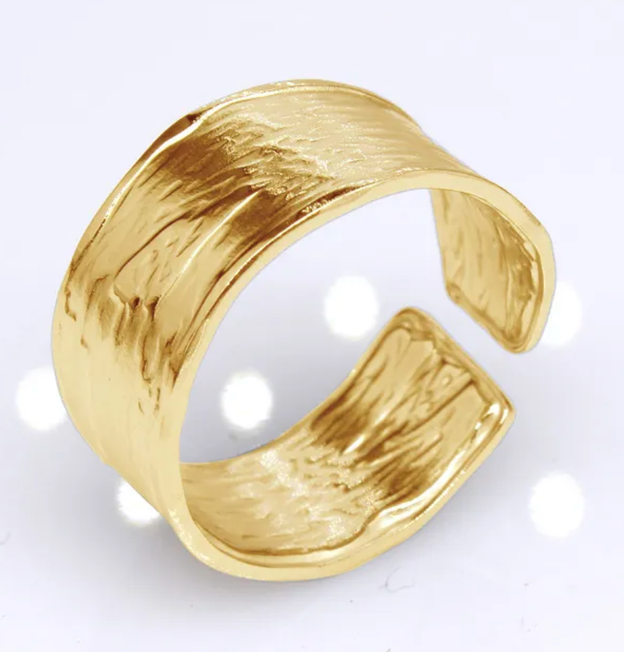 Anillo dorado Ajustable